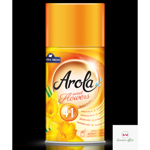 Wkład do odświeżacza AROLA 250ml słodkie kwiaty GENERAL FRESH