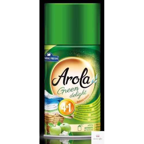 Wkład do odświeżacza AROLA 250ml zielona rozkosz GENERAL FRESH