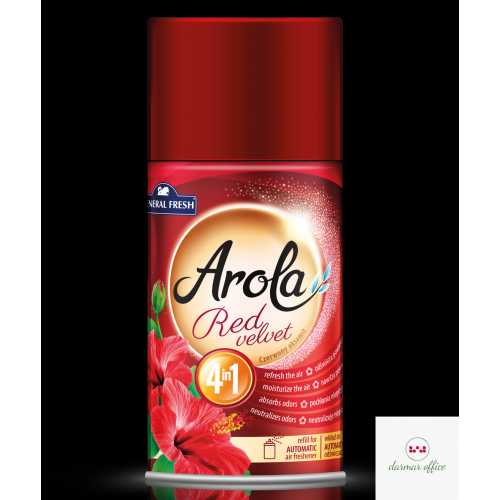 Wkład do odświeżacza AROLA 250ml czerwony aksamit GENERAL FRESH
