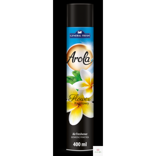 Odświeżacz powietrza AROLA Spray 400ml kwiat GENERAL FRESH