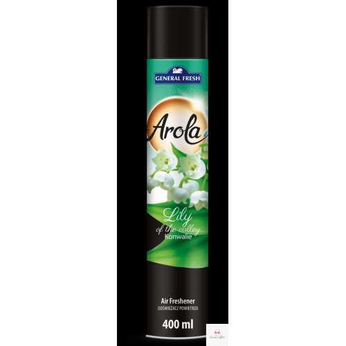 Odświeżacz powietrza AROLA Spray 400ml konwalia GENERAL FRESH