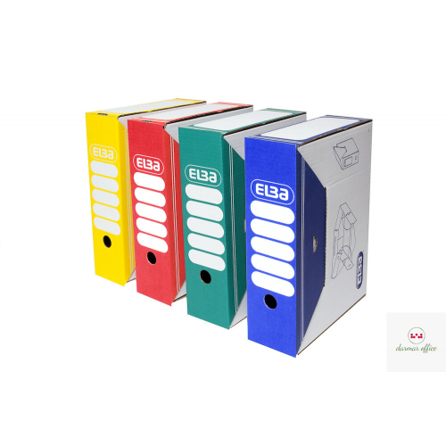 Karton archiwizacyjny TRIC COLOR szerokość A4+ 9,5cm niebieski ELBA 100552629
