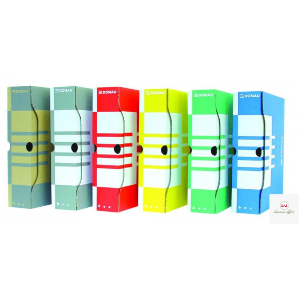 Pudło archiwizacyjne A4 80mm 7660301PL-10 niebieskie DONAU