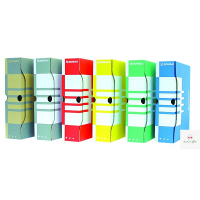 Pudło archiwizacyjne A4 80mm 7660301PL-10 niebieskie DONAU