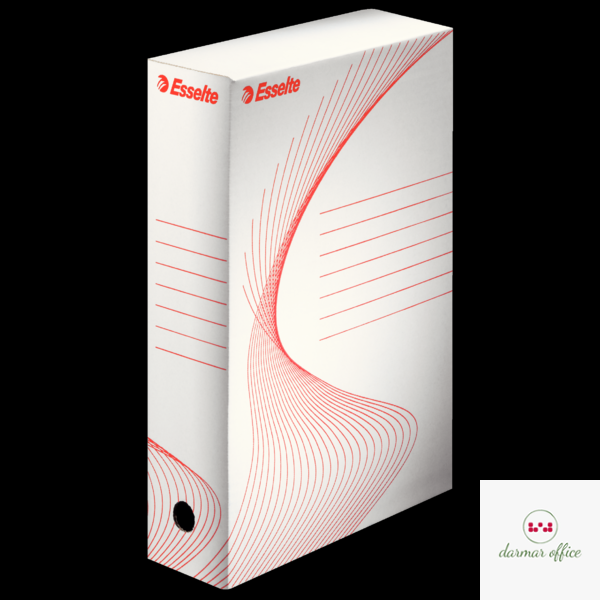 Pudło archiwizacyjne boxy 80 mm, poj. 800 kartek, biały Esselte 128001/128080