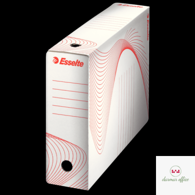 Pudło archiwizacyjne boxy 80 mm, poj. 800 kartek, biały Esselte 128001/128080