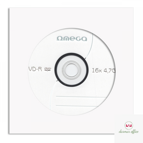 Płyta OMEGA DVD+R 4,7GB 16X KOPERTA (1) OMD16K1+