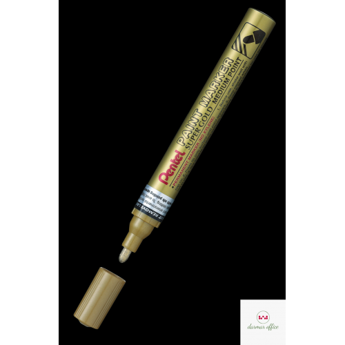 Marker olejowy w aluminiowej obudowie złoty MMP10-X PENTEL