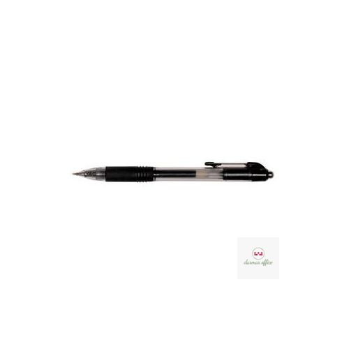 Pióro żel.autom.AH-806 czarne 166001 Leviatan