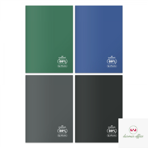 Zeszyt A5 60 kartek linnia eco PP ocean colors 9552399 Herlitz