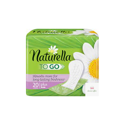 Wkładki higieniczne, naturella "to go"
