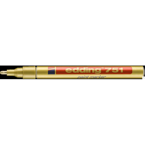 Marker lakierowy 1-2mm 751 złoty EDD