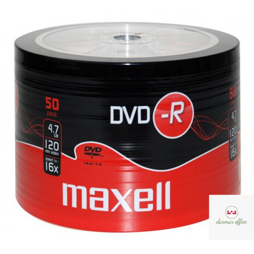 Płyta MAXELL DVD-R 4.7GB 16x (50szt) SP shrink, bulk 275732.40