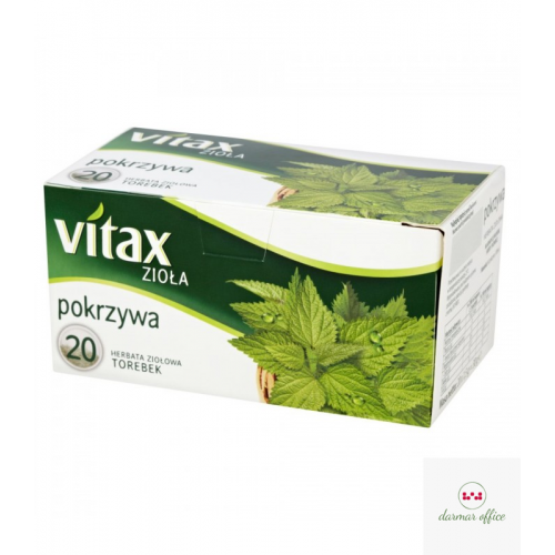 Herbata VITAX POKRZYWA 20t *1,5g ziołowa bez zawieszki