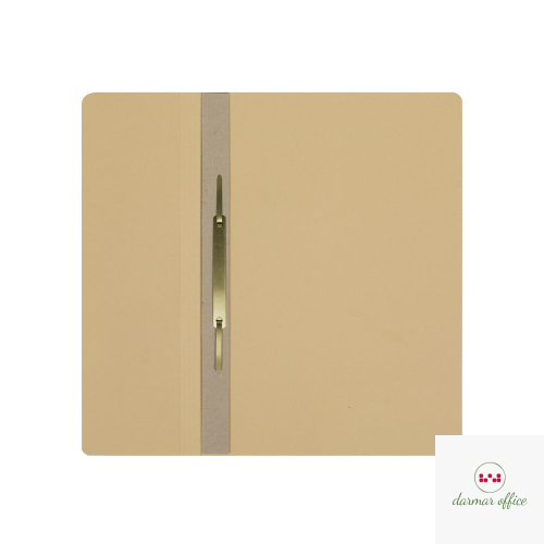 Skoroszyt kartonowy ELBA 1/2 A4, oczkowy, beżowy, 100551877