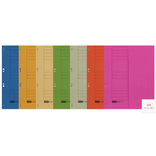 Skoroszyt kartonowy ELBA 1/2 A4, oczkowy, beżowy, 100551877