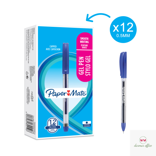 Długopis żelowy JIFFY niebieski 0,5mm _ 2084419 PAPER MATE