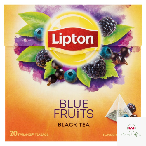 Herbata LIPTON PIRAMID owoce jagodowe (20 saszetek) czarna