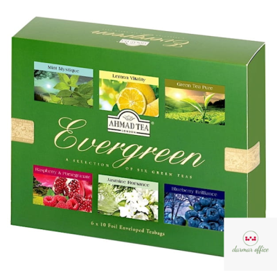 Herbata AHMAD TEA EVERGREEN SELECTION mix 6x10 kopert