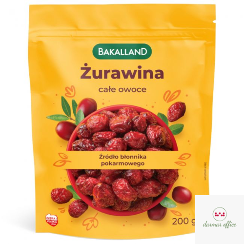 Żurawina 200g BAKALLAND