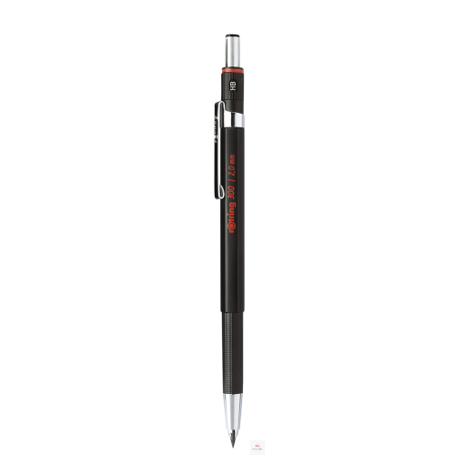 Ołówek automatyczny ROTRING 300 2,00mm, czarny, 1904729