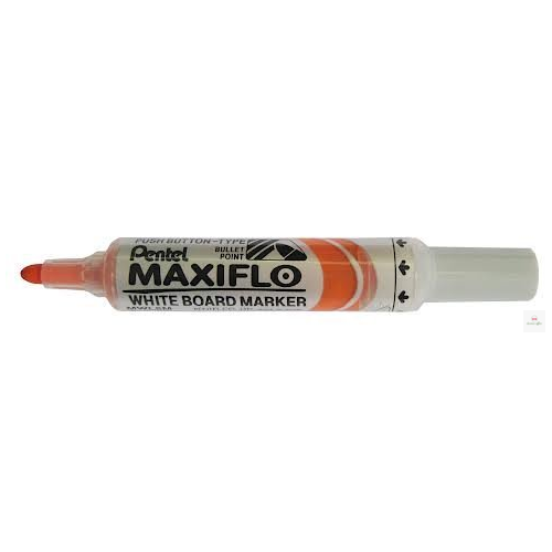 Marker suchościeralny MWL5SF pomarańczowy MAXIFLO PENTEL  (z tłoczkiem)