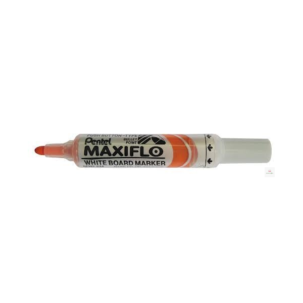 Marker suchościeralny MWL5SF pomarańczowy MAXIFLO PENTEL  (z tłoczkiem)