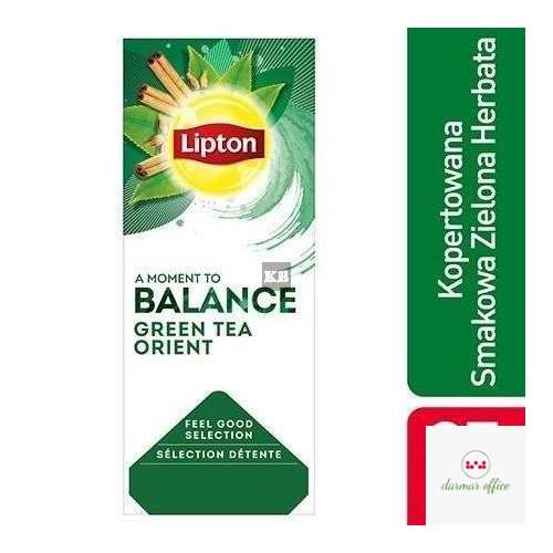 Herbata LIPTON Green Tea Orient (25 saszetek)