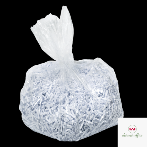 Worki plastikowe Leitz IQ do niszczarek 40 litrów, 100 szt., 80080000