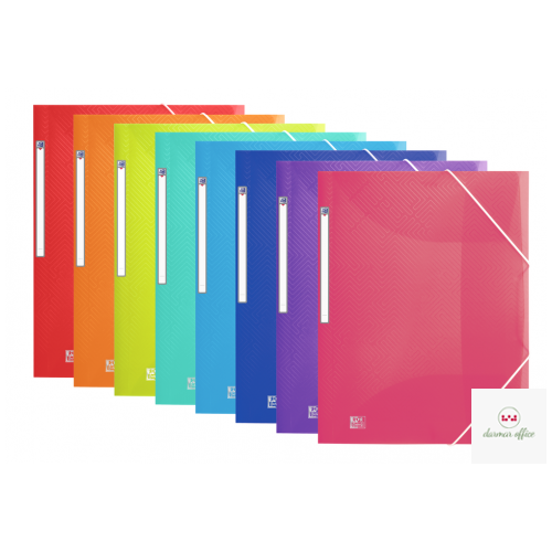 Teczka wąska Urban 24x32 PP przejrzysty mix 400147020 OXFORD