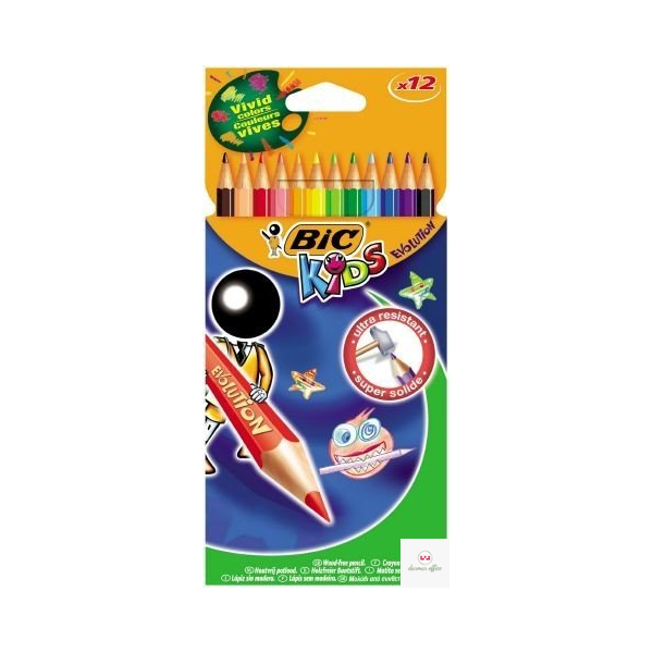 Kredki ołówkowe BIC Kids Evolution ECOlutions  82902912