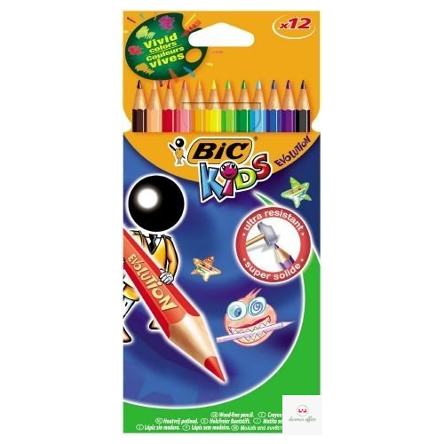 Kredki ołówkowe BIC Kids Evolution ECOlutions  82902912