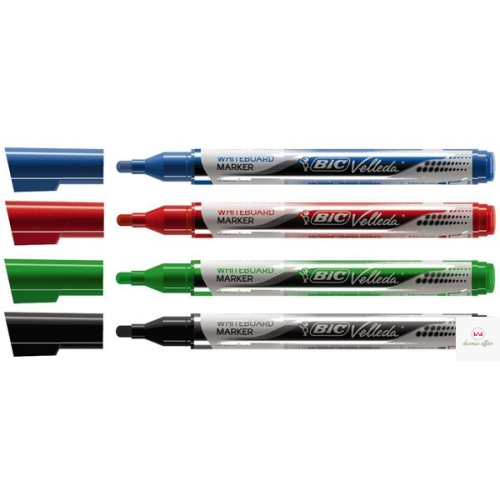 Marker suchościeralny BIC Velleda Liquid Ink Pocket czerwony, 902089