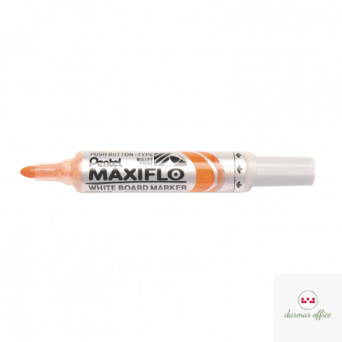 Marker suchościeralny pomarańczowy MWL5MF PENTEL MAXIFLO(z tłoczkiem)