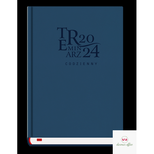 Terminarz Codzienny A5 2024 - granat Michalczyk i Prokop T-255T-3G