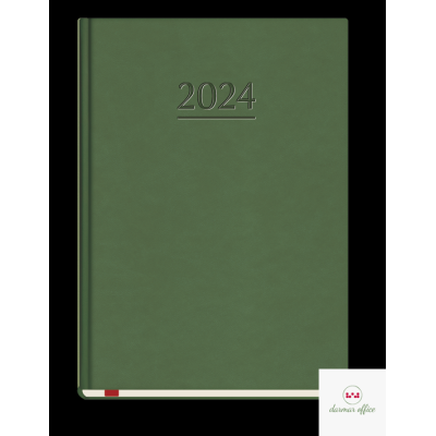 Terminarz Popularny A5 2024 - zielony Michalczyk i Prokop T-209V-Z2