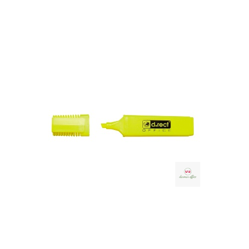 Zakreślacz D.RECT 1128 żółty 121006