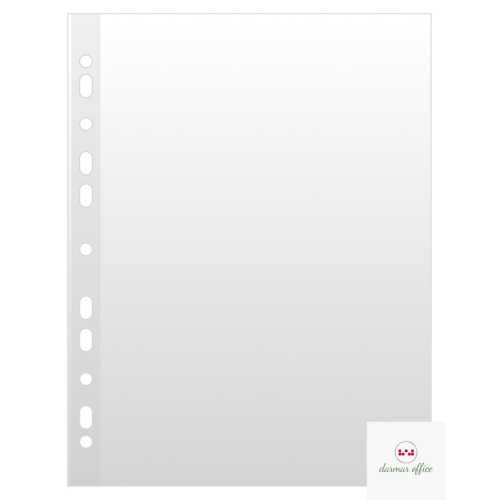 Koszulka krystaliczna DONAU A4 (100) folia 50mic 1772100