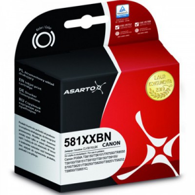 Tusz Asarto do Canon 581XXBN | CLI581XXLBK | 6360 str. | black