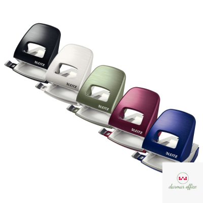 Dziurkacz duży metalowy Leitz Style, seledynowy, 10 lat gwarancji, 30 kartek 50060053