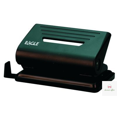 Dziurkacz 837S EAGLE czarny, dziurkuje do 12 kartek, 110-1042