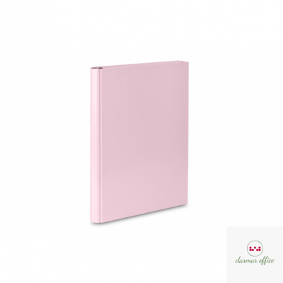 Teczka skrzydłowa z rzepem pastelowa róż VAUPE, 311/10