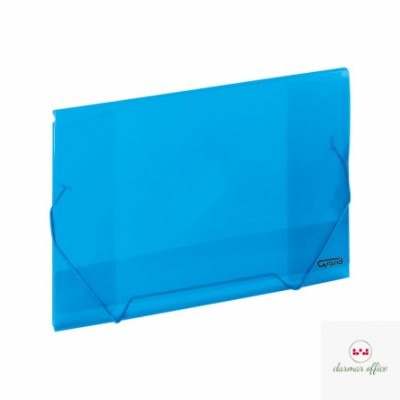 Teczka kopertowa A4 na gumkę ZP041 niebieska 120-1226 GRAND