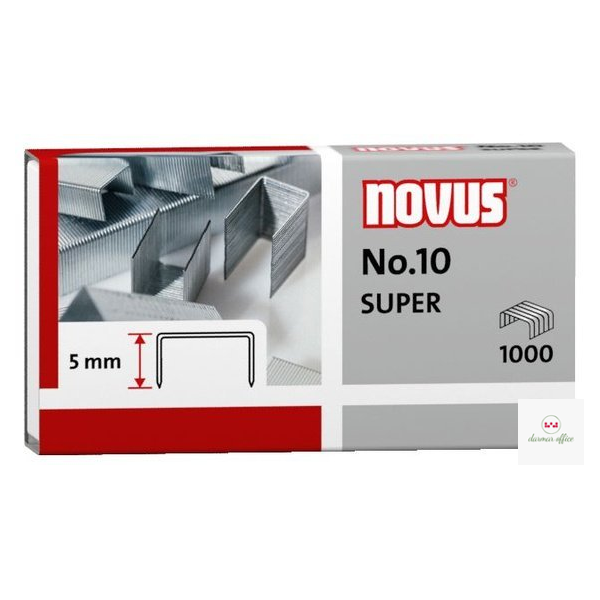 Zszywki NOVUS No 10 1000szt. 040-0003