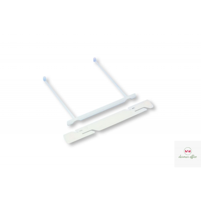 Klipsy archiwizacyjne ELBA RADO TRIC białe, 50szt, 100552037