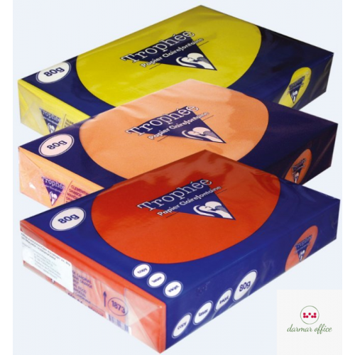 Papier xero A4 80g TROPHEE intesywny fioletowy XCA41786 CLAIREFONTAINE