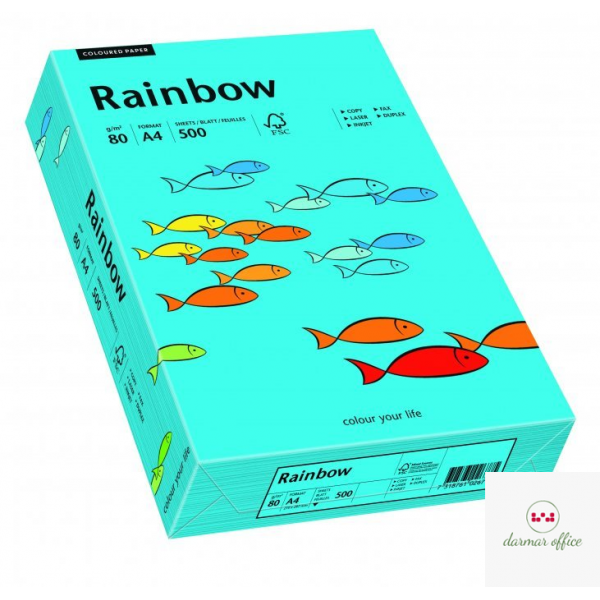 Papier xero kolorowy RAINBOW niebieski R87 88042739