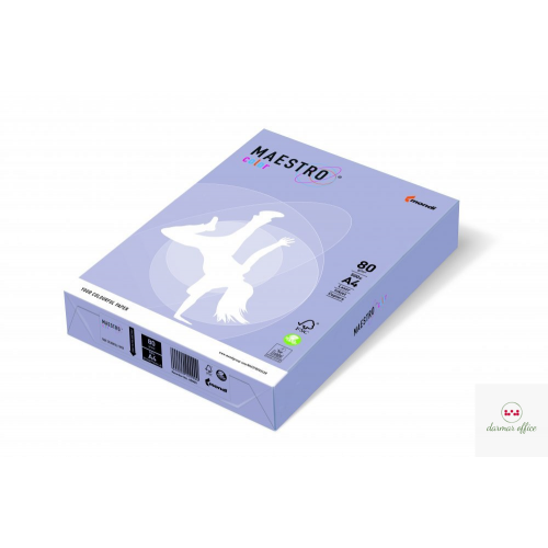 Papier xero MAESTRO COLOR A4 80g LA12 lawenda