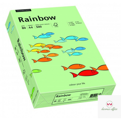 Papier xero kolorowy RAINBOW przygaszona zieleń R75 88042629