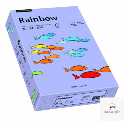 Papier xero kolorowy RAINBOW fioletowy R60 88042563